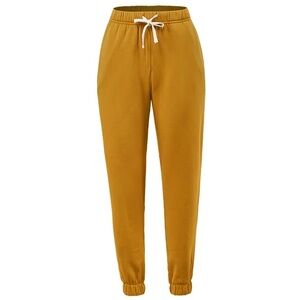 Golden Mustard Soft Stretch Sweatpants